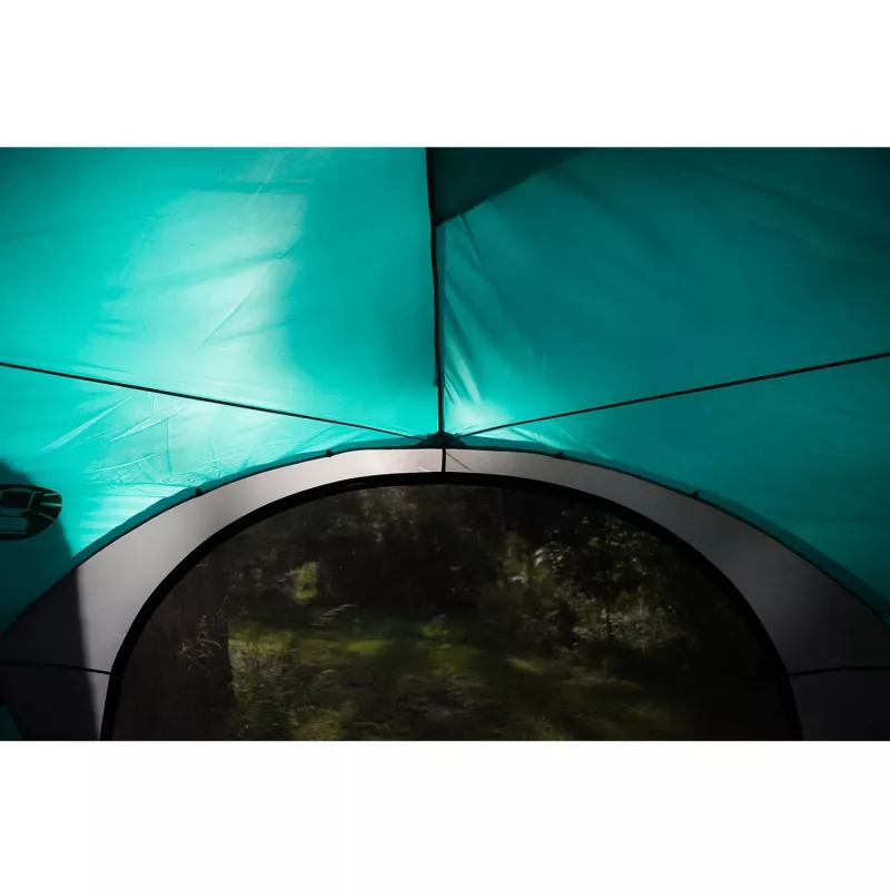 Event Dome Shelter L, 3,65 x 3,65m, Pabellón Azul claro/Gris