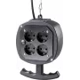 Regleta colgante AS Schwabe Watzmann ES1 negra IP20, modelo 60971