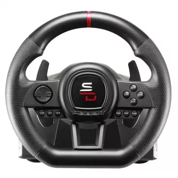 Volante + pedales + joystick Subsonic SA5658 negro USB para PlayStation 4 Xbox One
