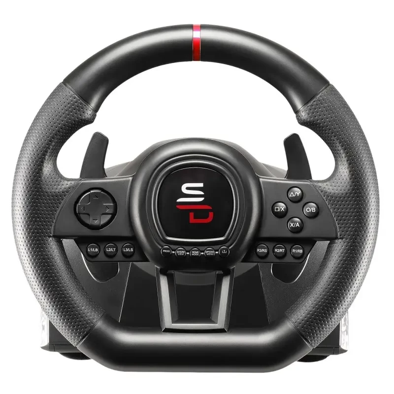 Volante + pedales + joystick Subsonic SA5658 negro USB para PlayStation 4 Xbox One