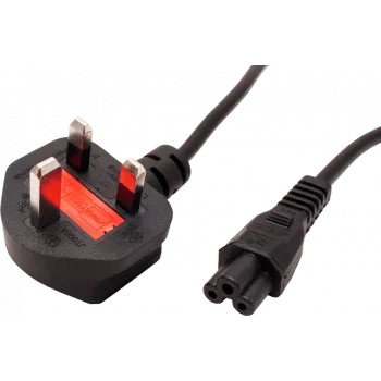 Cable de alimentación Value 19.99.2016 negro 1,8 m BS 1363 IEC 320 (19.99.2016)