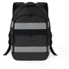 Mochila DICOTA Hi-Vis V2 Negra 320x220x455mm PET TPU