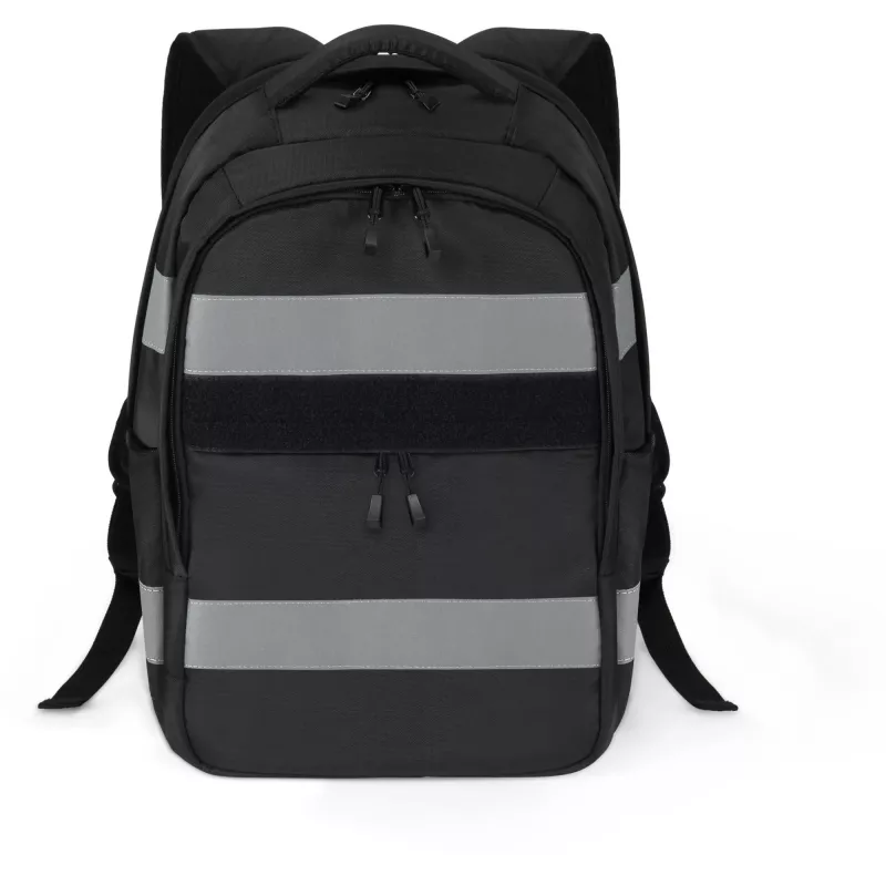Mochila DICOTA Hi-Vis V2 Negra 320x220x455mm PET TPU