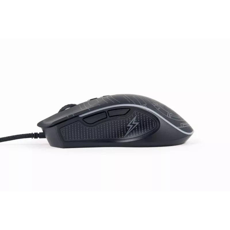 Ratón para diestros Gembird MUSG-RGB-01 USB Type-A 3600 DPI