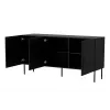 Cómoda Cama 3D PALAZZO BIS 151x40x75 negro mate