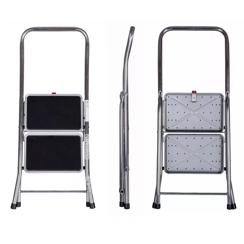 Escalera de tijera Krause Toppy XL plata