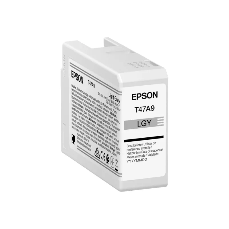 Cartucho de tinta Epson T47A9 1 ud. original gris claro