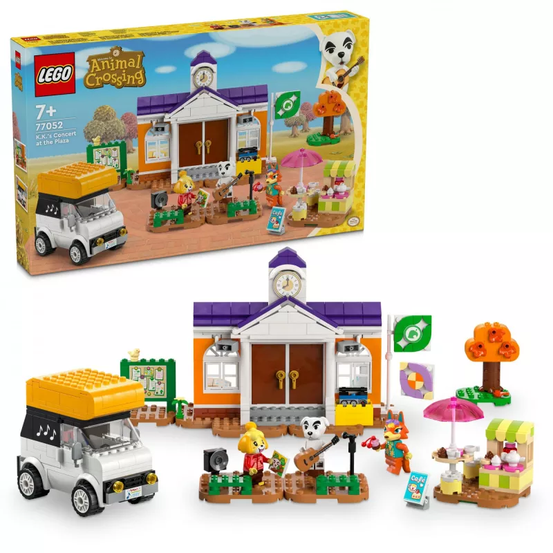 LEGO Animal Crossing 77052 El concierto de K.K. en la plaza del pueblo