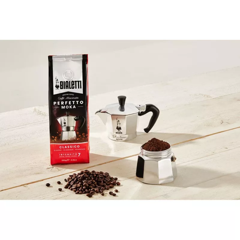Café molido Bialetti Perfetto Moka Cioccolato 250 g