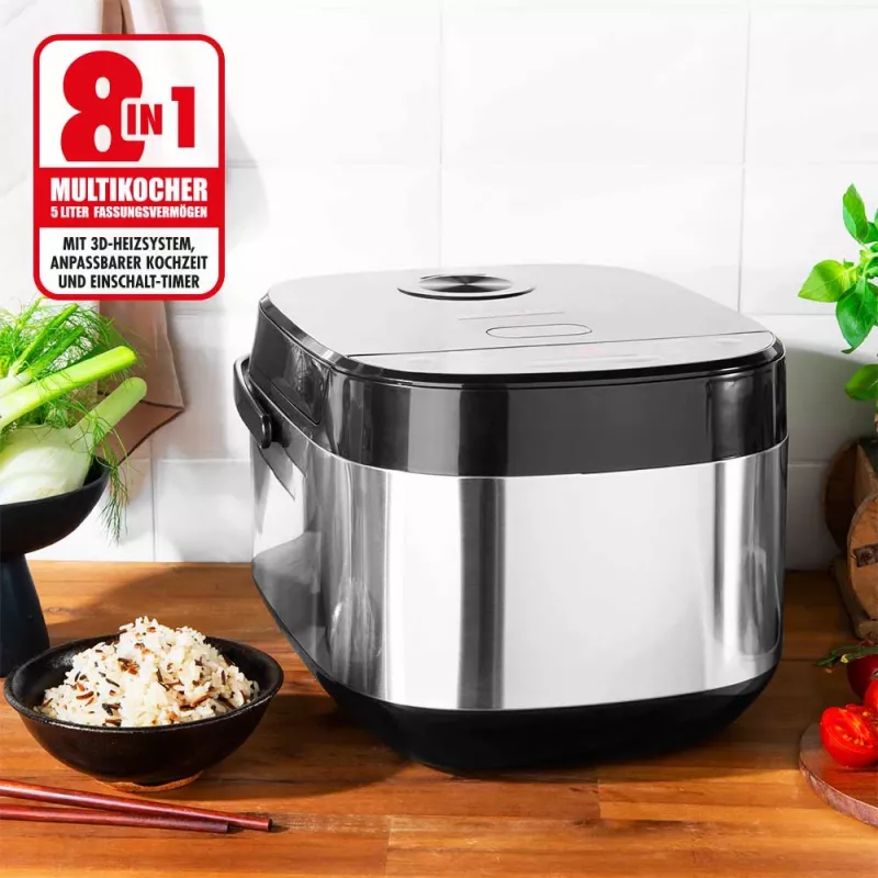 Gastroback Design Multicook Pro 5 L 790 W negro acero inoxidable