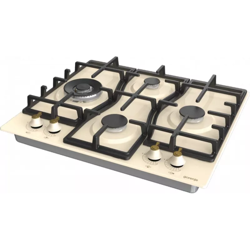 Gorenje GW6D42CLI Placa de cocina beige de encastre 60 cm gas 4 zona(s)