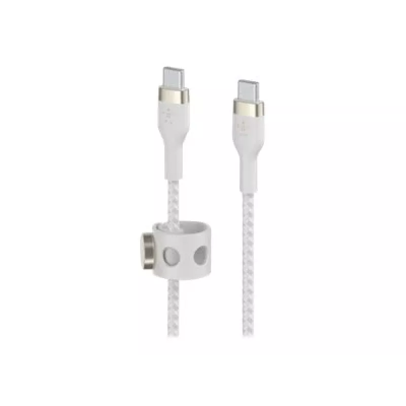 Belkin BOOSTCHARGE PRO Flex Cable USB 3 m USB 2.0 USB C blanco (CAB011BT3MWH)