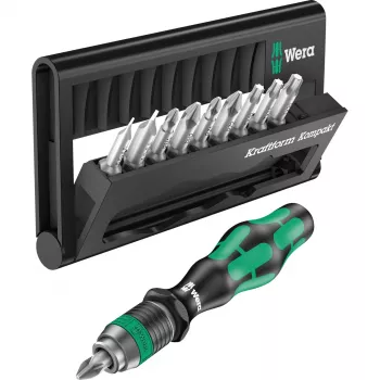 Wera Kraftform Kompakt 10 - Surtido de puntas - 10 piezas