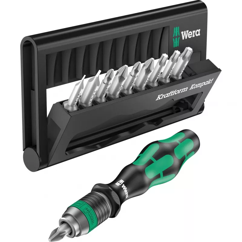 Wera Kraftform Kompakt 10 - Surtido de puntas - 10 piezas