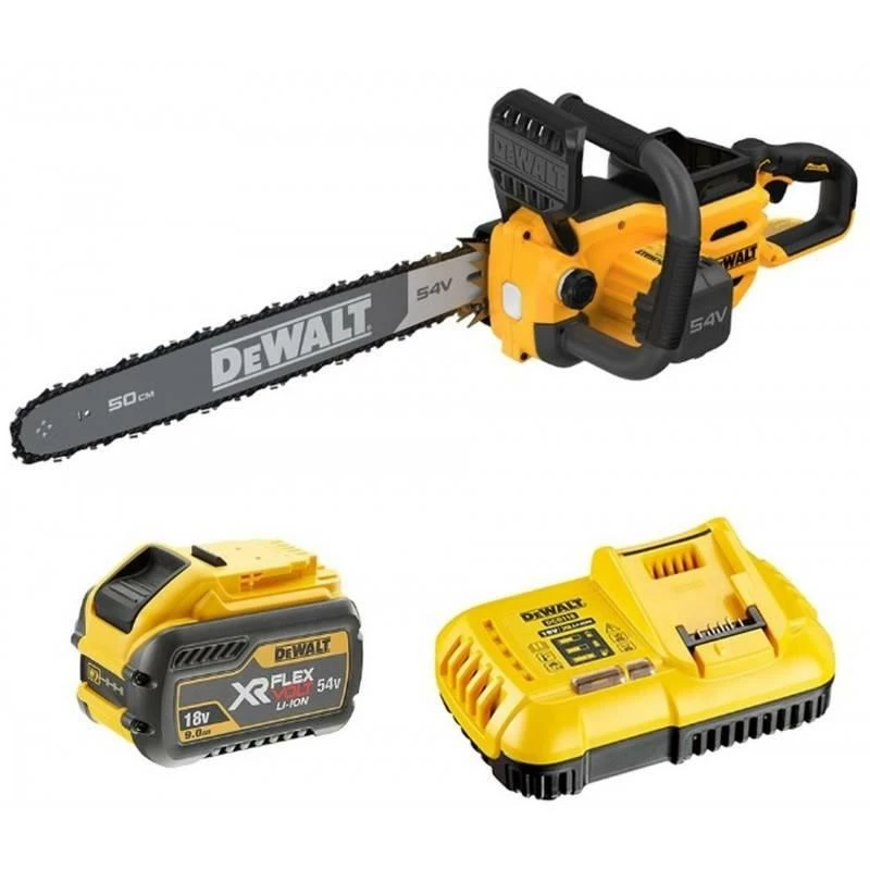 DEWALT. Motosierra 54V 50cm 1x9,0Ah DCMCS575X1