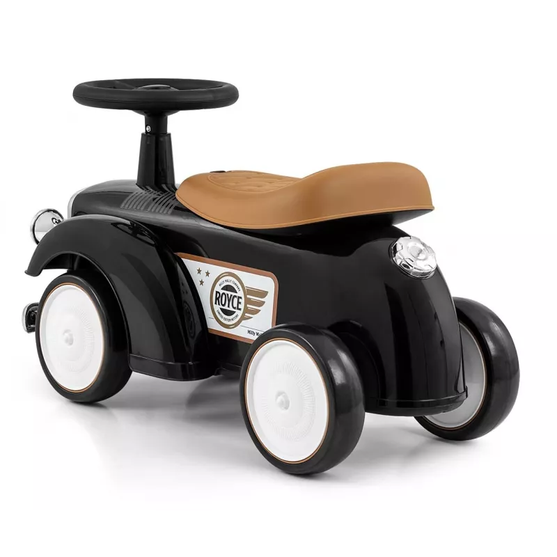 Correpasillos milly mally Royce negro – Carrito con empuje para niños, diseño compacto, Modelo 5923