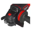 Amoladora angular YATO YT-82826, 18V Li-Ion 2Ah, disco de 125 mm, 10.000 rpm, rosca M14, carcasa de protección ajustable sin herramientas