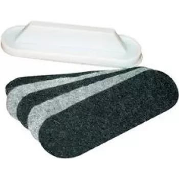 Franken U-Act! Line Z1934 borrador magnético para pizarra, 130 x 40 x 35 mm, gris