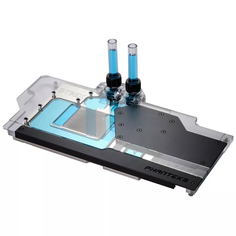 Phanteks Glacier G6000 Strix bloque de agua para GPU con backplate, ASUS RX 6800/6900 Strix/TUF, negro