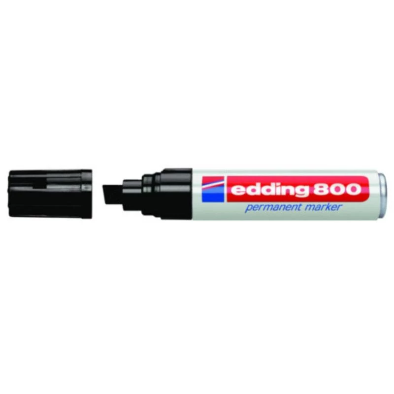 Rotulador permanente Edding 800 Block negro