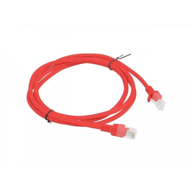 Lanberg PCU5-20CC-0150-R Cable de red Cat5e UTP, 1,5 m, rojo, 10 unidades