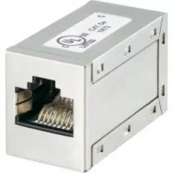 Adaptador Ethernet RJ45 Renkforce CAT 5e 1x conector hembra 1x RJ45 blanco