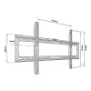 Soporte de pared para TV TB-750 hasta 80