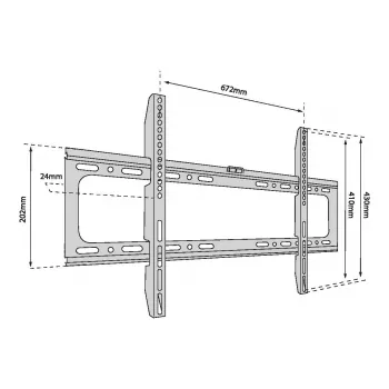 Soporte de pared para TV TB-750 hasta 80