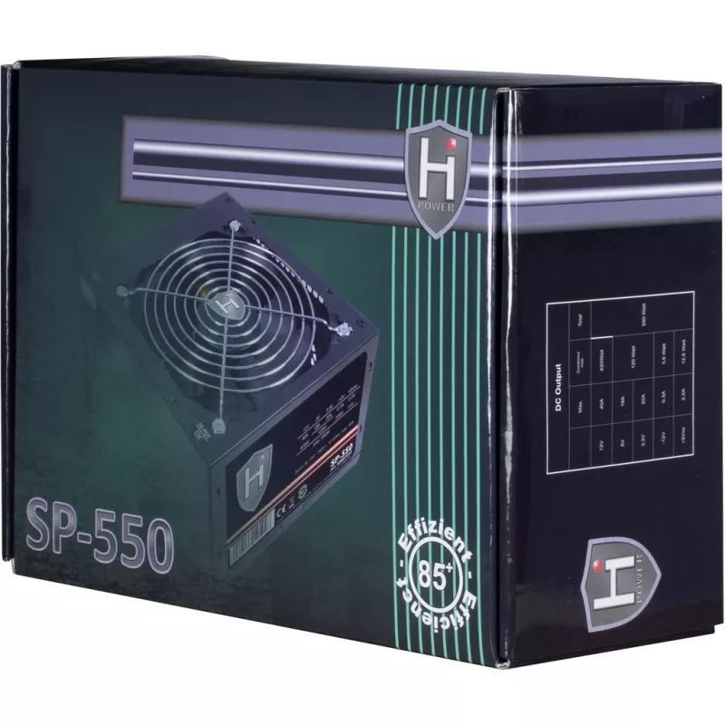 Fuente de alimentación Inter-Tech HIPOWER SP-550 550 W