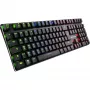 PureWriter RGB, teclado gaming negro, distribución FR, Kailh Choc Low Profile Blue