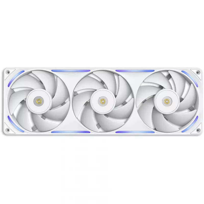 Ventilador de caja para PC NZXT F360X 120 mm blanco, 360×30×120 mm