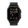 APPLE Watch Ultra 2 GPS + Cellular 49 mm caja de titanio negro con correa Trail Loop negra – M/L