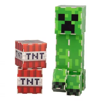 Set de construcción Paladone Minecraft Creeper — figura Creeper para montar