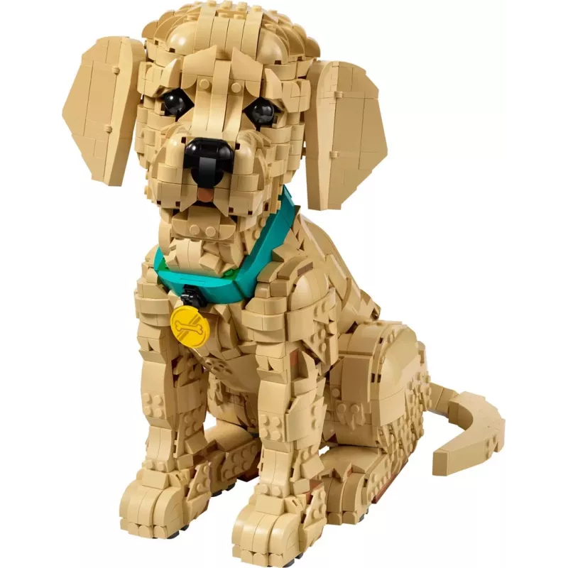 LEGO ICONS 11384 Cachorro de golden retriever