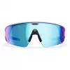 META Oakley Vanguard, Meta AI, blanco, Prizm Sapphire gafas con IA