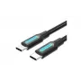 Cable USB-C a USB-C/1M negro Cosbf Vention