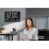 Reloj de pared muse M-160 WMC — reloj de pared analógico, diseño redondo, a pilas