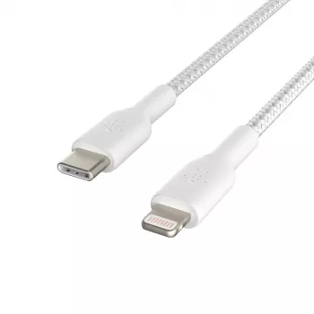 Cable Lightning Belkin CAA004BT2MWH 2 m blanco