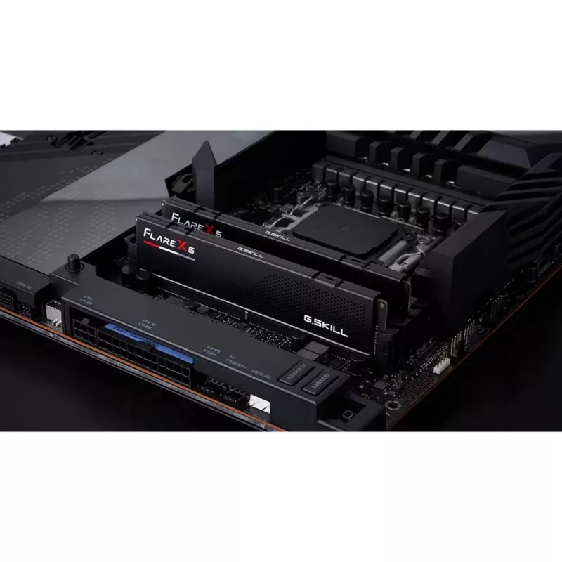 DIMM 64 GB DDR5-5600 (2x 32 GB) Dual-Kit, memoria RAM negra, F5-5600J3636D32GX2-FX5, Flare X5, AMD EXPO