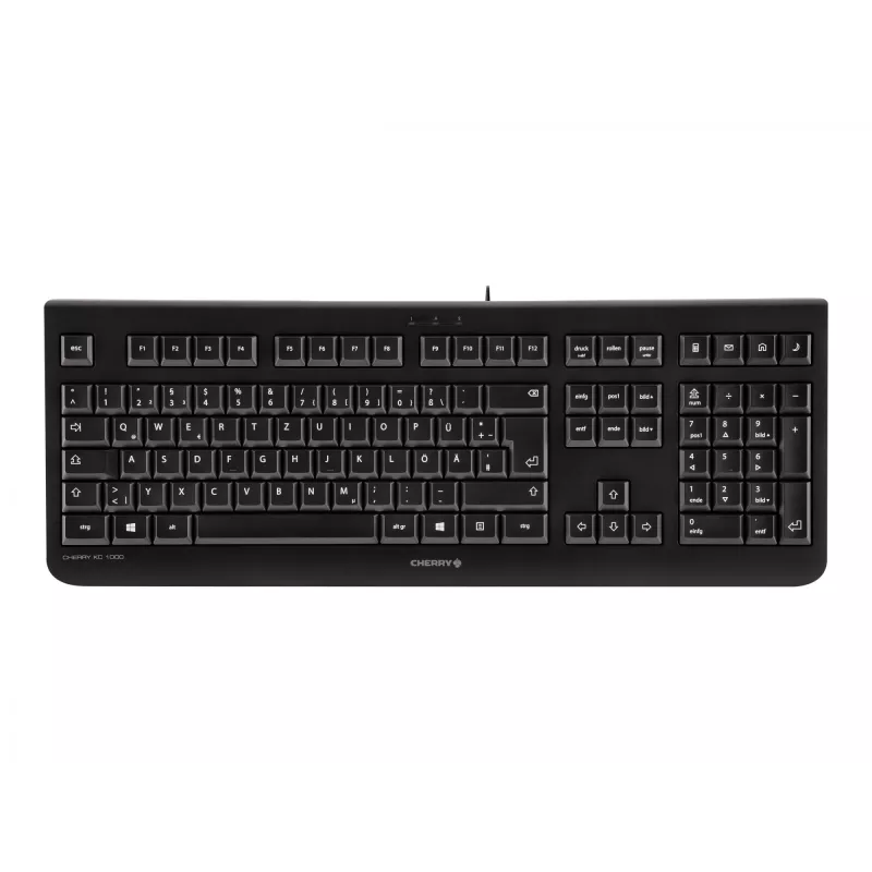 Cherry KC 1000 - Teclado - Nórdico - Negro
