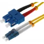 Cable de fibra óptica Helos 3 m OS2 LC/SC