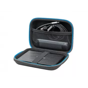 NATEC Krill 2 funda de viaje organizadora para HDD/SSD/accesorios/cables negra