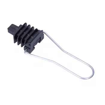 Soporte para cable de fibra óptica Extralink 1F diámetro máximo de haz 2,9 mm negro acero