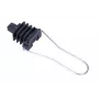 Soporte para cable de fibra óptica Extralink 1F diámetro máximo de haz 2,9 mm negro acero