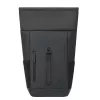 Mochila Rivacase 7826 Eden 14 ECO negra Rolltop para portátiles de 14