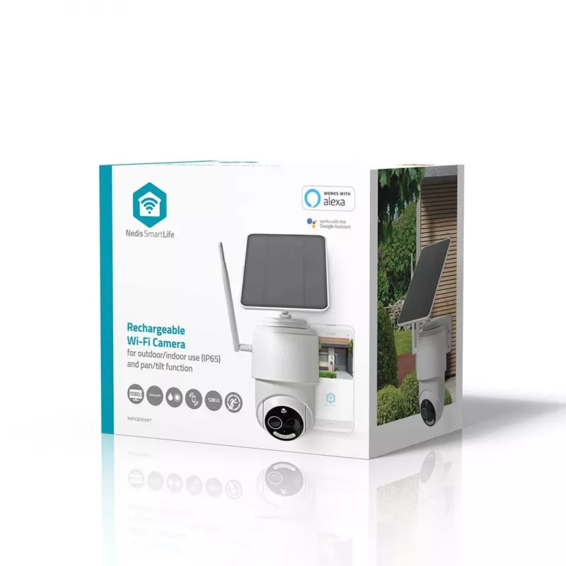 Nedis WIFICBO50WT cámara de vigilancia cámara IP tipo domo para exterior 1920 x 1080 píxeles techo