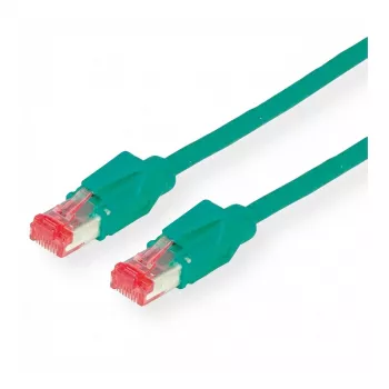 Cable de parcheo KERPEN Cat.6 (Clase E) S/F, MegaLine F6-90, HiRose TM21, LSOH, verde, 2 m