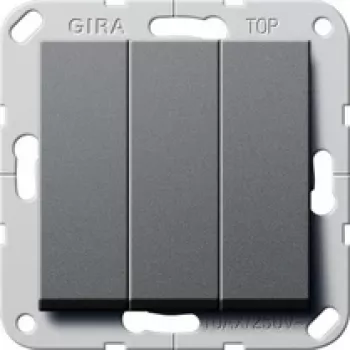 GIRA 284428 Interruptor eléctrico 1P antracita (284428)