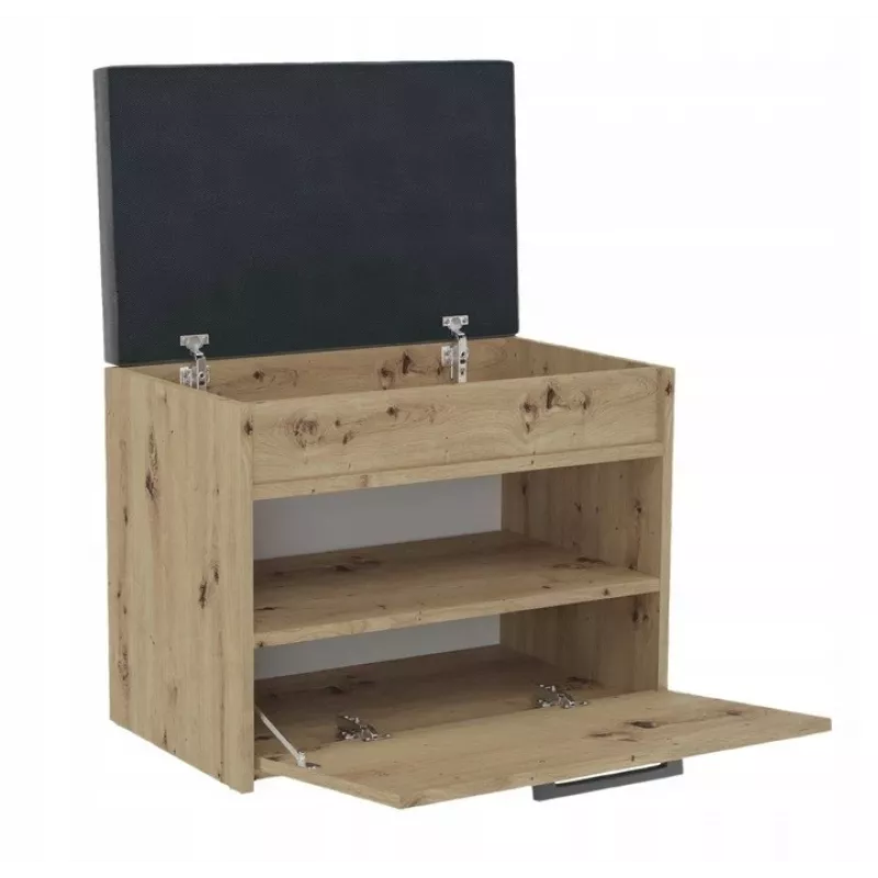 Topeshop PARMA MINI ARTISAN zapatero cerrado roble