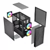 Logic DART PRO ARGB MINI USB-C caja de PC negra